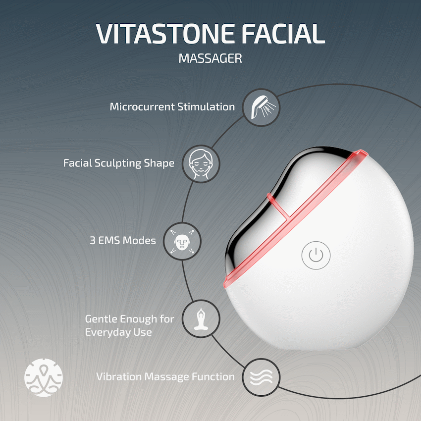 Zen VitaStone Series EMS Facial Massage Gua Sha