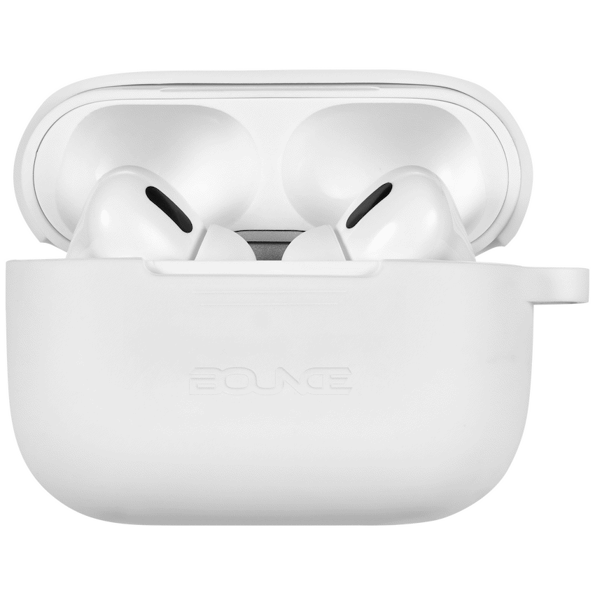 Bounce Clef X True Wireless Earphones + Silicone Accessories - White