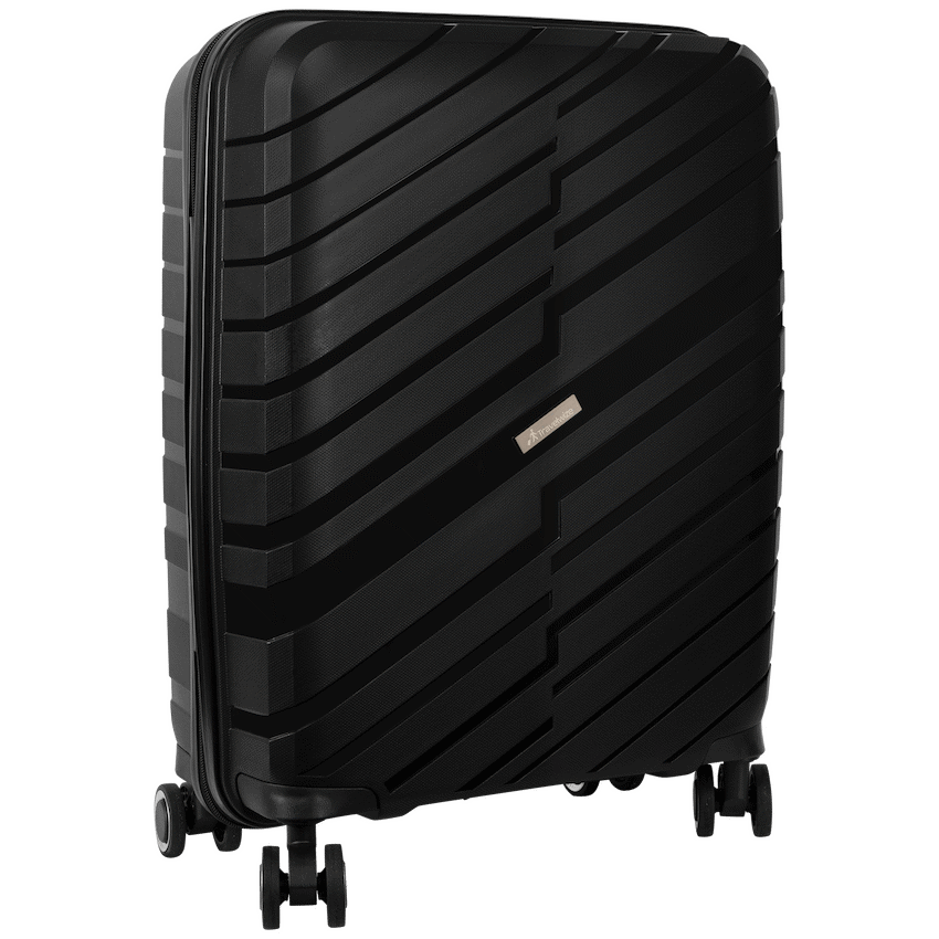 Travelwize Java PP 4-Wheel Spinner 55cm Luggage - Black