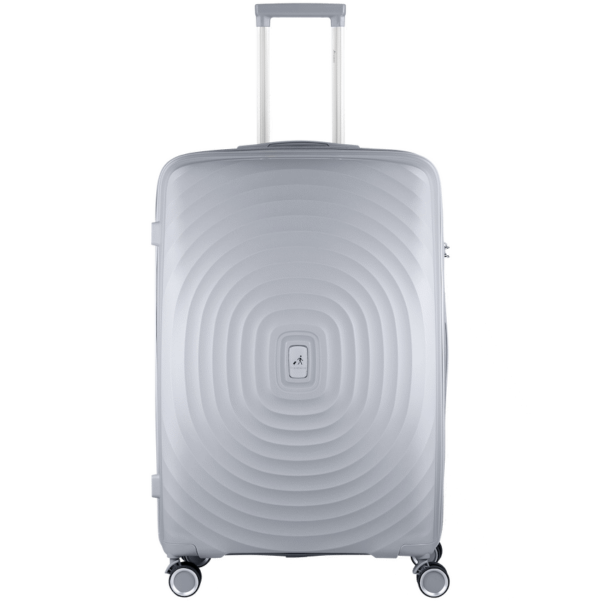 Travelwize Ripple PP 4-Wheel Spinner 3 Pc Luggage Set - Platinum