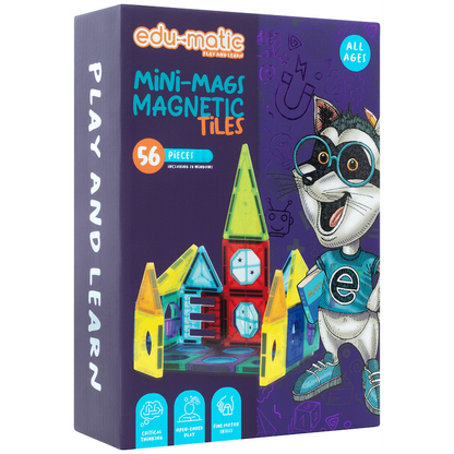 56 Magnetic Tiles, Windows and Stickers
