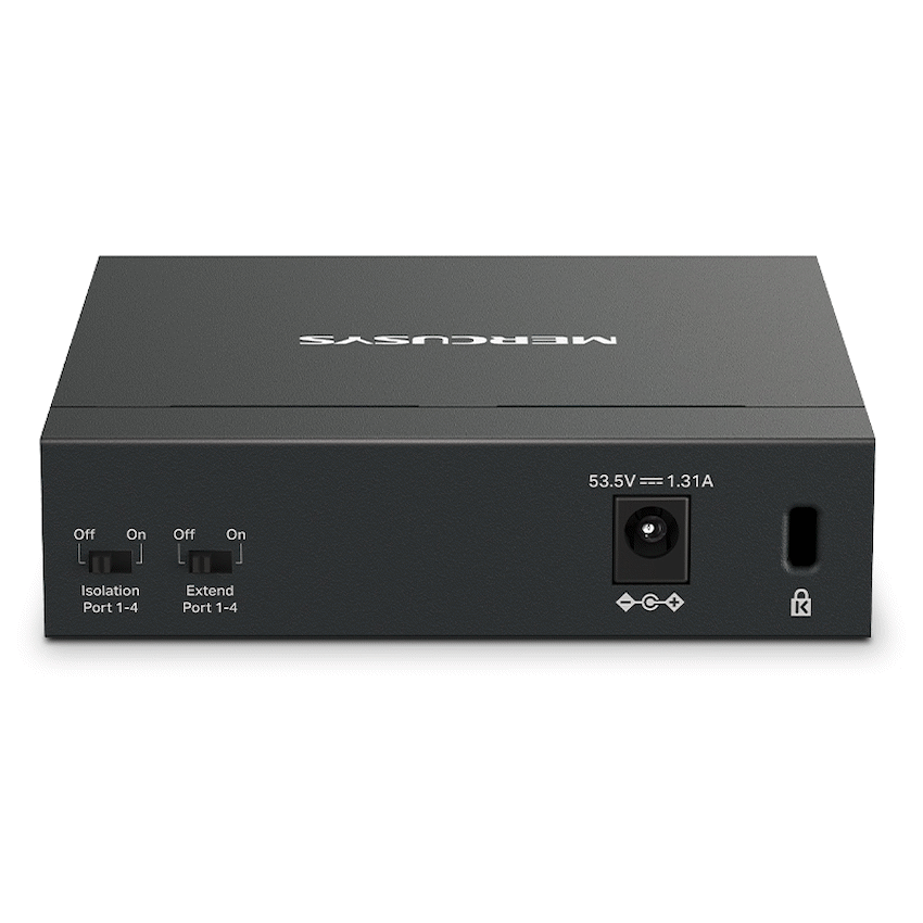 TP-Link Mercusys MS105GP 5-Port Gigabit Desktop Switch with 4-Port PoE+
