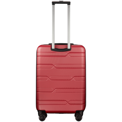 Travelwize Bondi ABS 4-Wheel Spinner 55cm Luggage - Red
