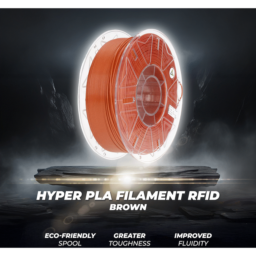 Creality Hyper PLA Filament RFID - Brown