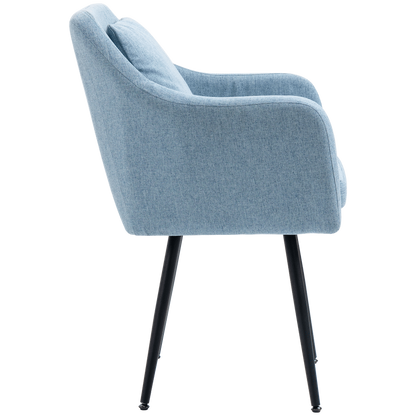 Everfurn Ocean Casual Chair with Pillow - 2 Pack