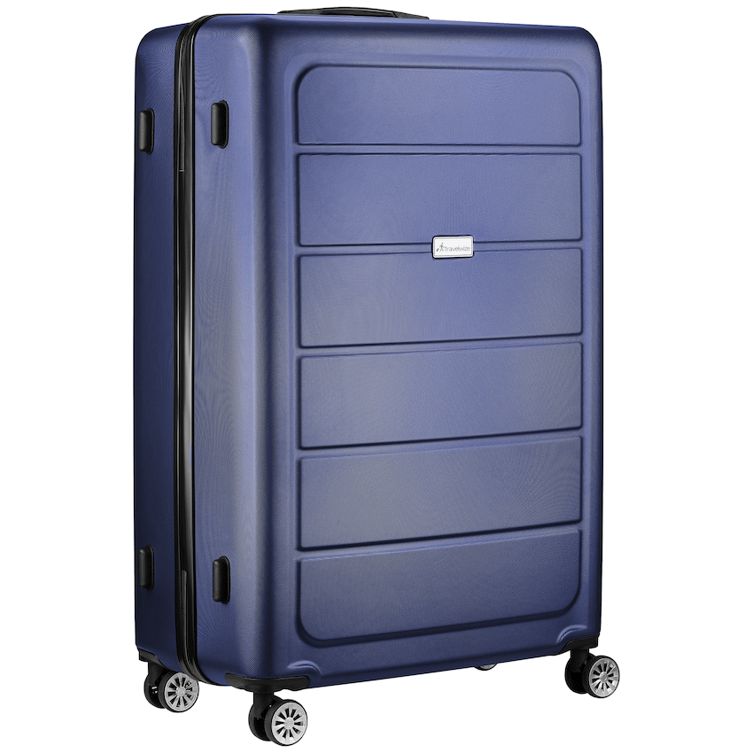 Travelwize Maple ABS 65cm 4-Wheel Spinner Luggage - Navy