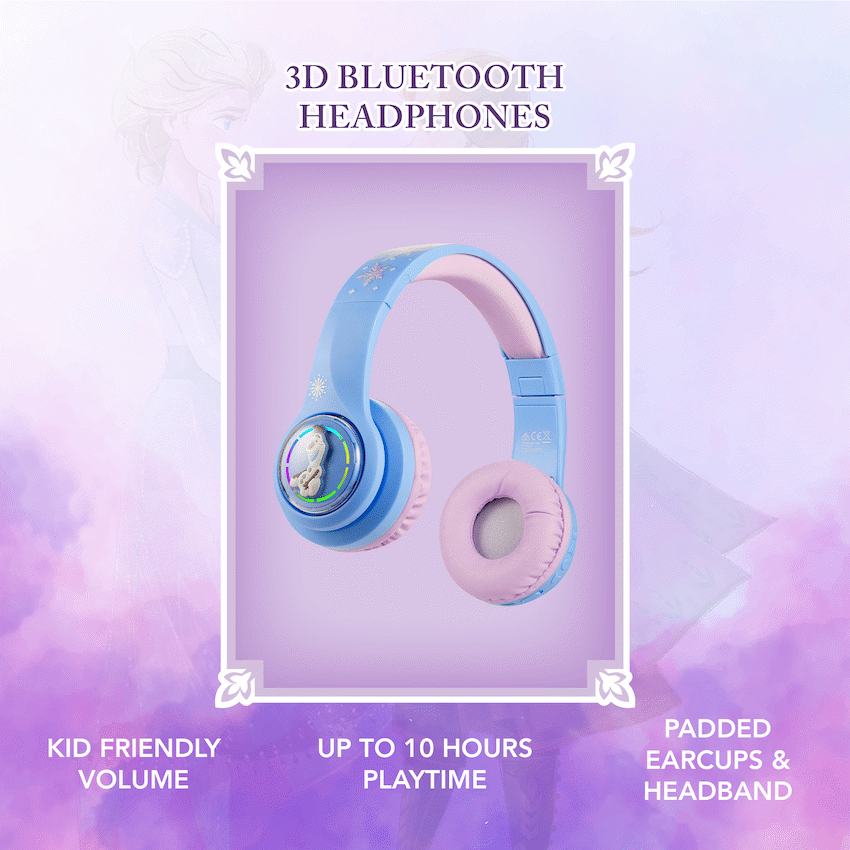 Disney Frozen 3D Bluetooth Headphones
