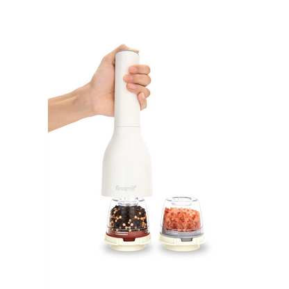 Finamill Battery-Operated Grinder - Soft Cream
