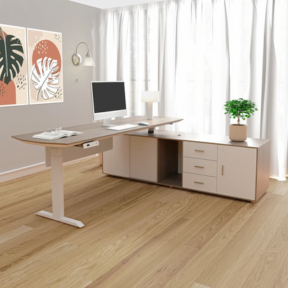 Everfurn Premium Miami Height Adjustable Desk Box 3 of 4