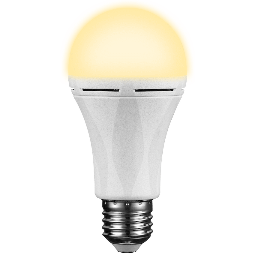 Switched 9w A60 Rechargeable Fast Charge E27 LED - WW