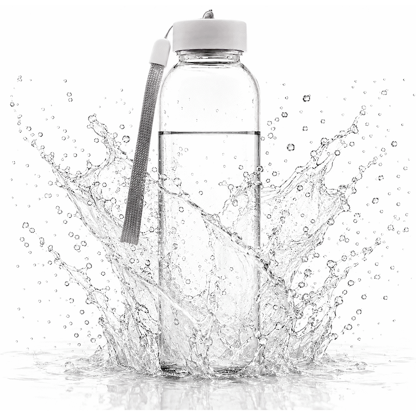 Snappy Splash Glass Bottle 500ml (Order in Qty of 24)