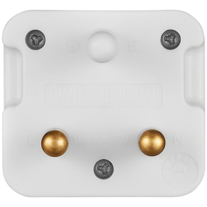 Switched 1-Way Schuko Adaptor
