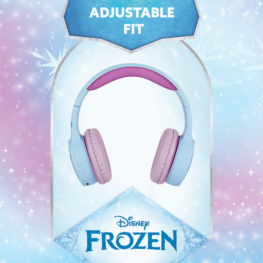 Disney Frozen Bluetooth Padded Headphones with dB Switch Function
