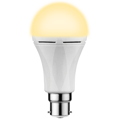SWITCHED 9W A60 Rechargeable Fast Charge B22 LED Warm White