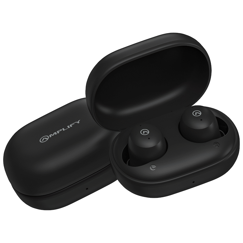Amplify HushPods - TWS Earphone with ANC - Black
