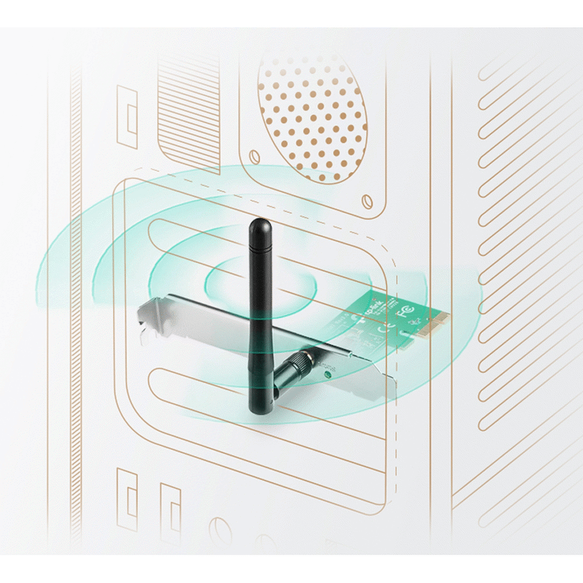 TP-Link TL-WN781ND 150Mbps Wireless N PCI Express Adapter