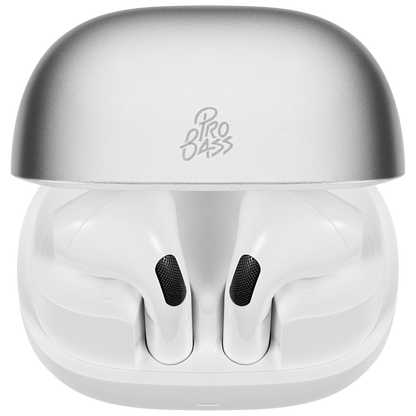 Pro Bass Zest Series TWS Earphones - Silver