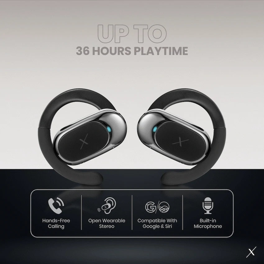 Volkano X VXO200 Open Wearable Stereo Earphones  - Black