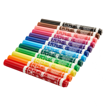 Frozen 12 Jumbo Fibre Markers Multi