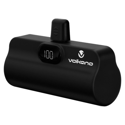 Volkano Relief Pro Power Bank - 5000mAh Type-C Direct Plug-In