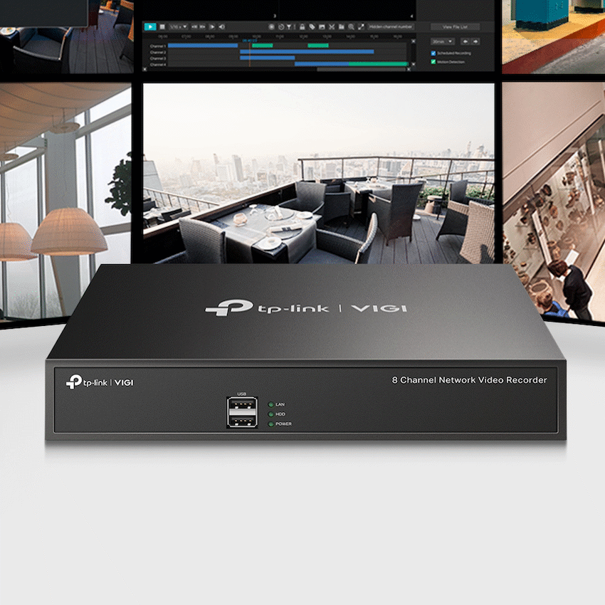 TP-Link Vigi NVR1008H 8-Channel Network Video Recorder
