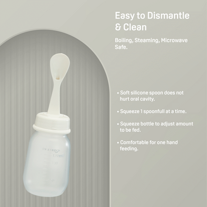 Pigeon - Weaning Bottle + Spoon (D328)