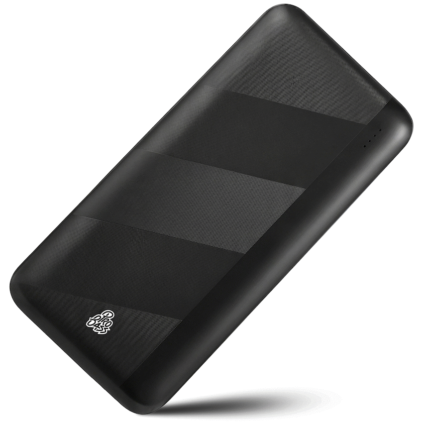 Pro Bass Engine 10000mah Series Power Bank - Black