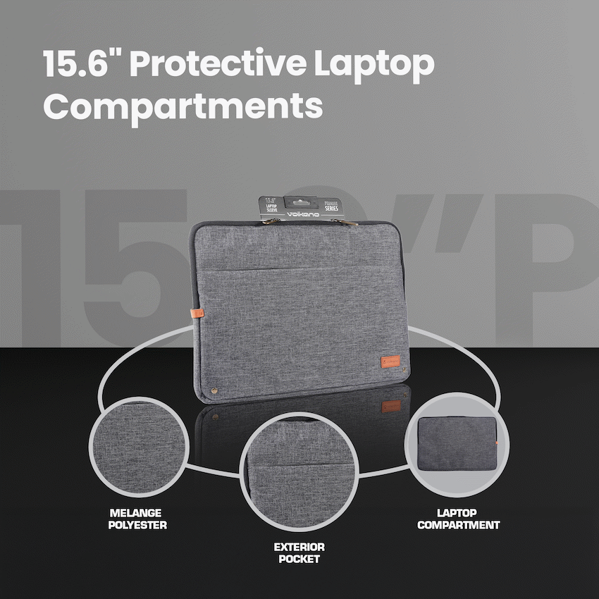 Volkano Premier Series Laptop Sleeve 15.6"