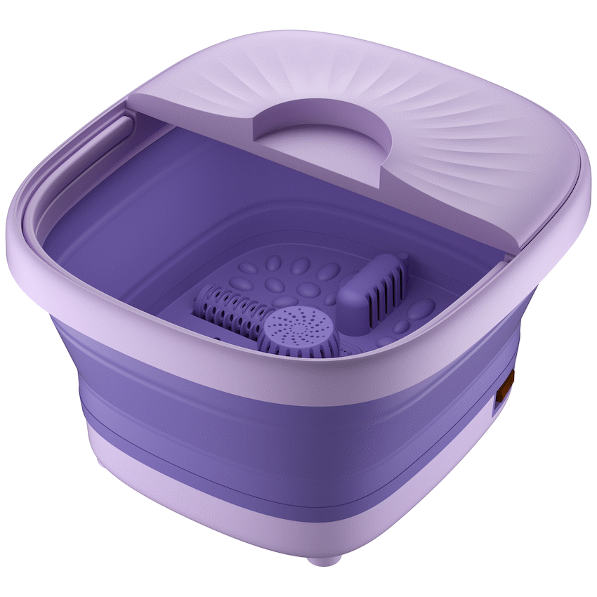 Elektra Folding Foot Spa Purple