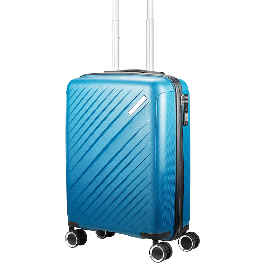 Travelwize Paros PP 4-Wheel Spinner 55cm Luggage - Teal
