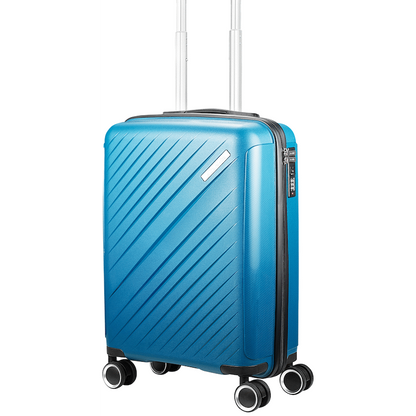 Travelwize Paros PP 4-Wheel Spinner 55cm Luggage - Teal