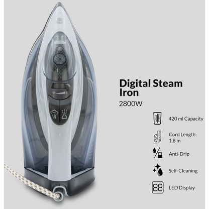 Boden Stark 2800w Digital Steam Iron