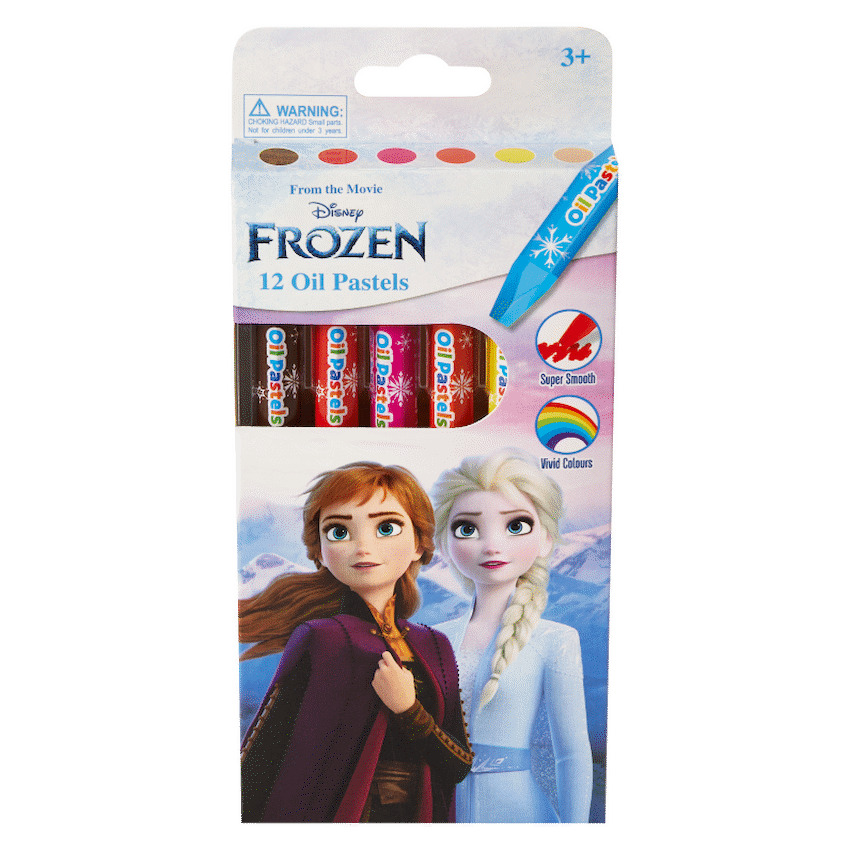Frozen 12 Oil Pastels Multi