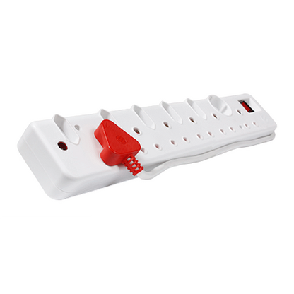 Ellies 12-Way Surge Multiplug - 0.5M WT