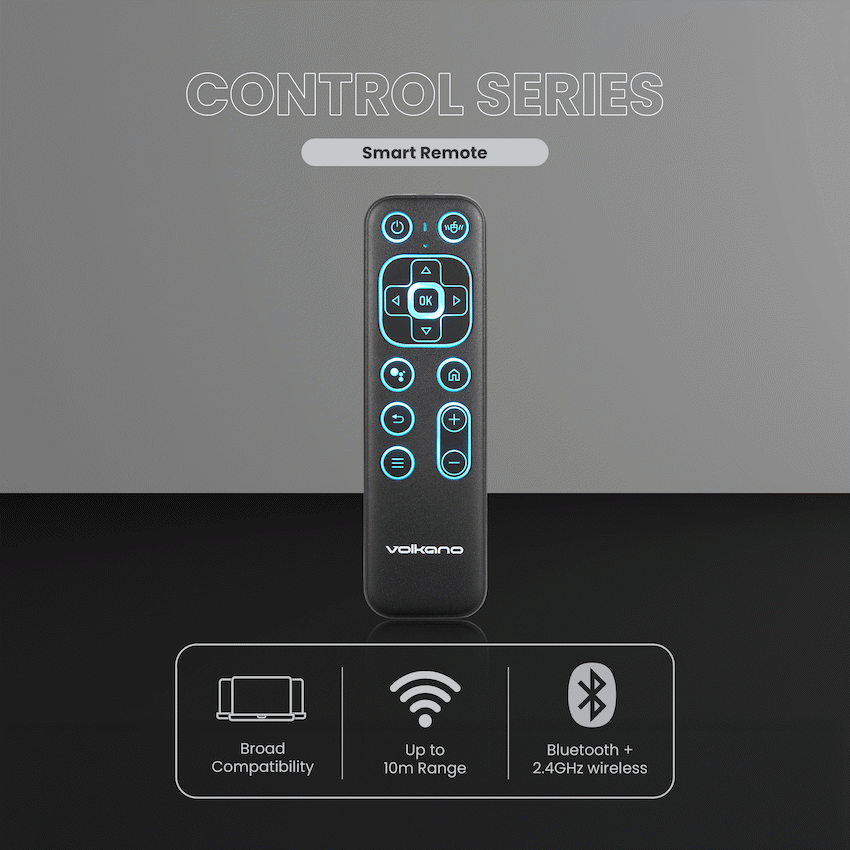 Volkano Control Series Smart Remote With Recharge