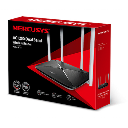 TP-Link Mercusys AC12 AC1200 Wireless Dual-Band Router