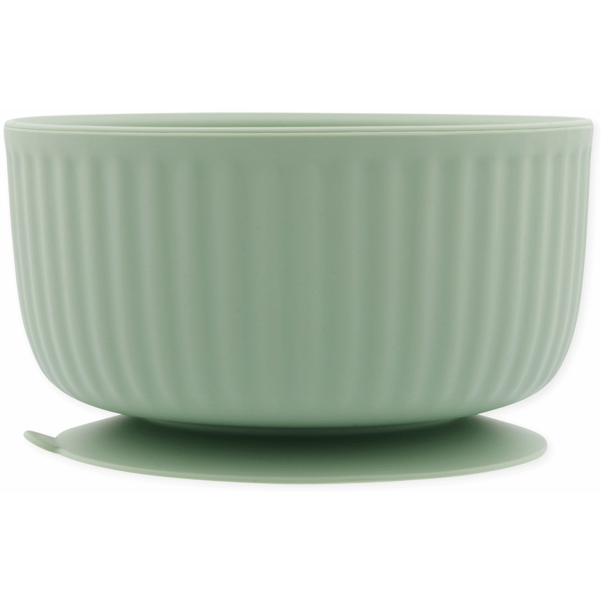 Echo Baby Silicone Suction Bowl - Sage