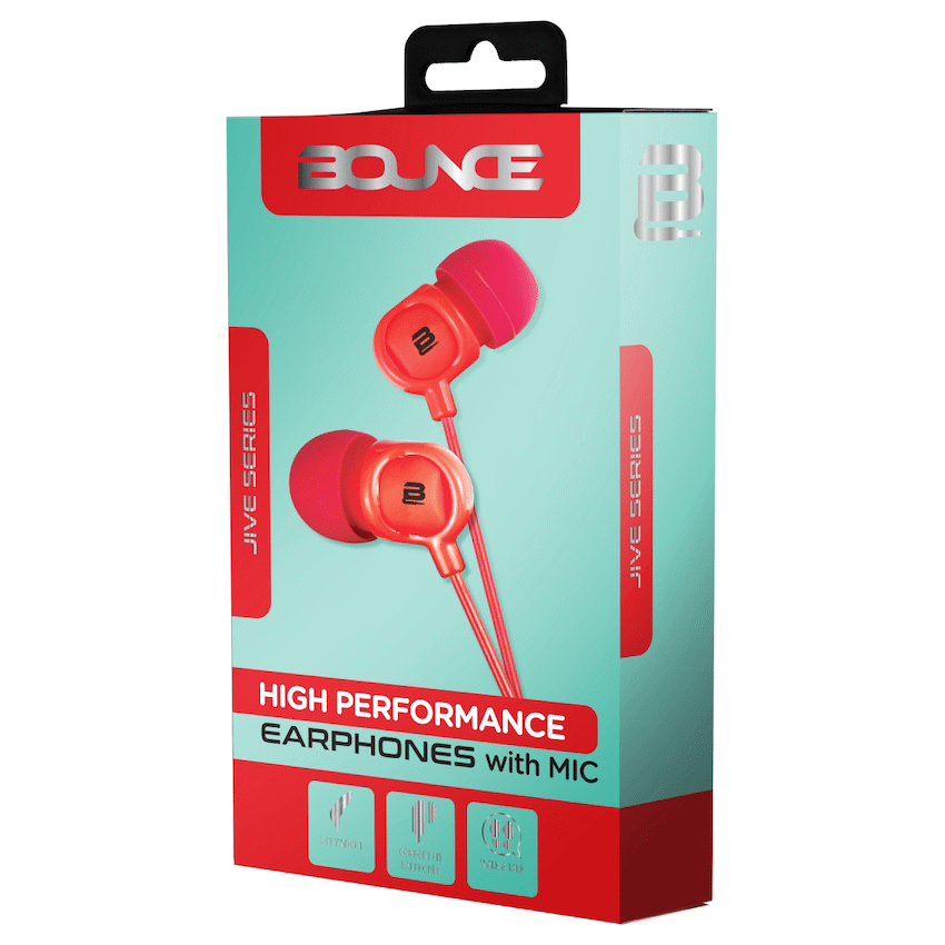 Bounce Jive with Mic - Red