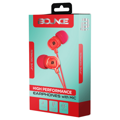 Bounce Jive with Mic - Red