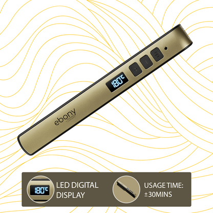 Carmen Ebony Rechargeable Hair Straightener