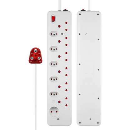 Nexon 12 Way High Surge Multiplug 0.5M
