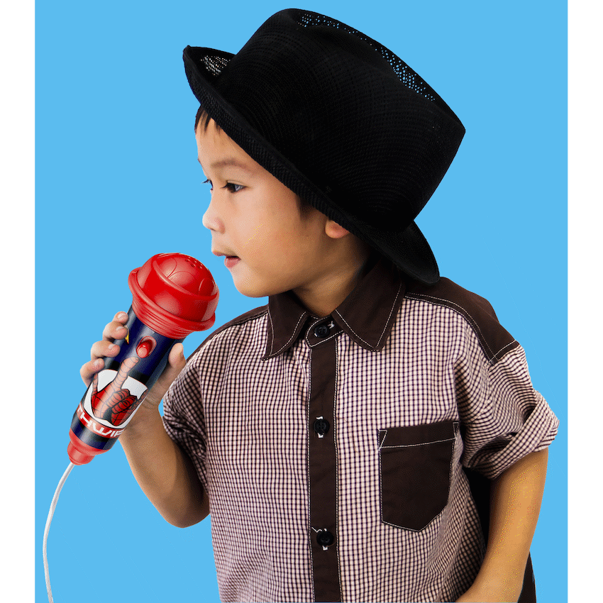 Marvel Spider-Man Mini Karaoke Machine With Belt Hook
