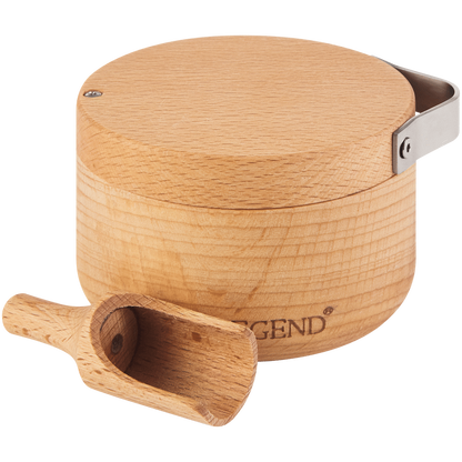 Legend Premium Beechwood salt cellar w/s ( Order in Qty of 6)