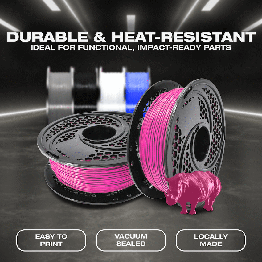 SA Filament ABS Premium Filament 1kg - Pink