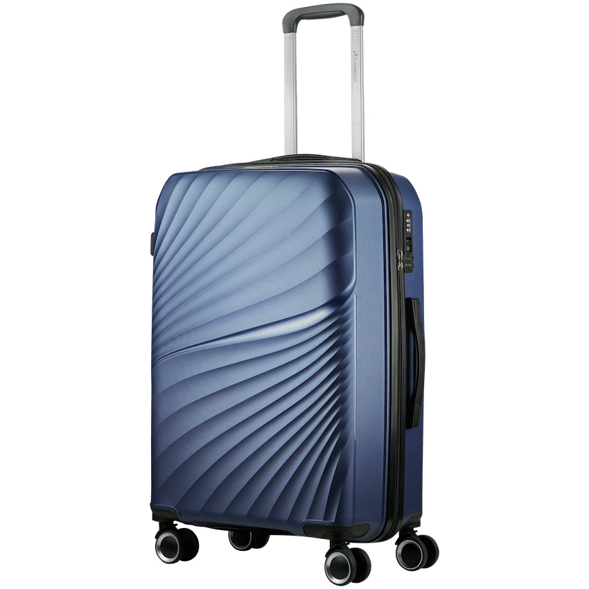 Travelwize Quartz PP 76cm 4-Wheel Spinner Luggage - Navy