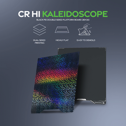Creality - Kaleidoscope black PEI double-sided platform board