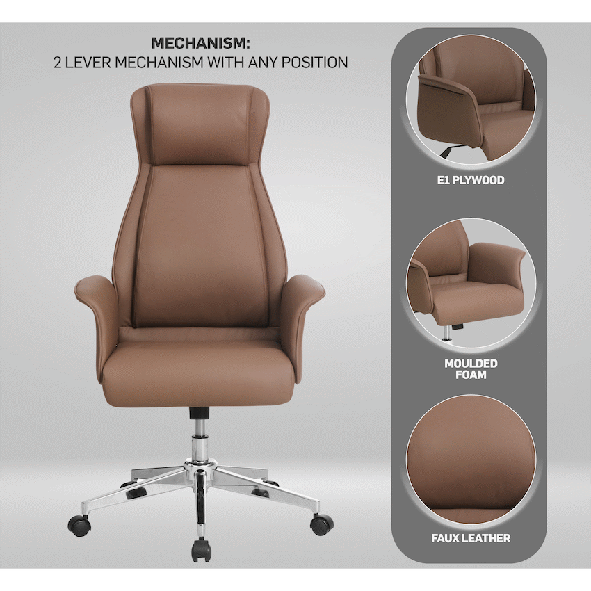 Everfurn Palmer Manager Office Chair