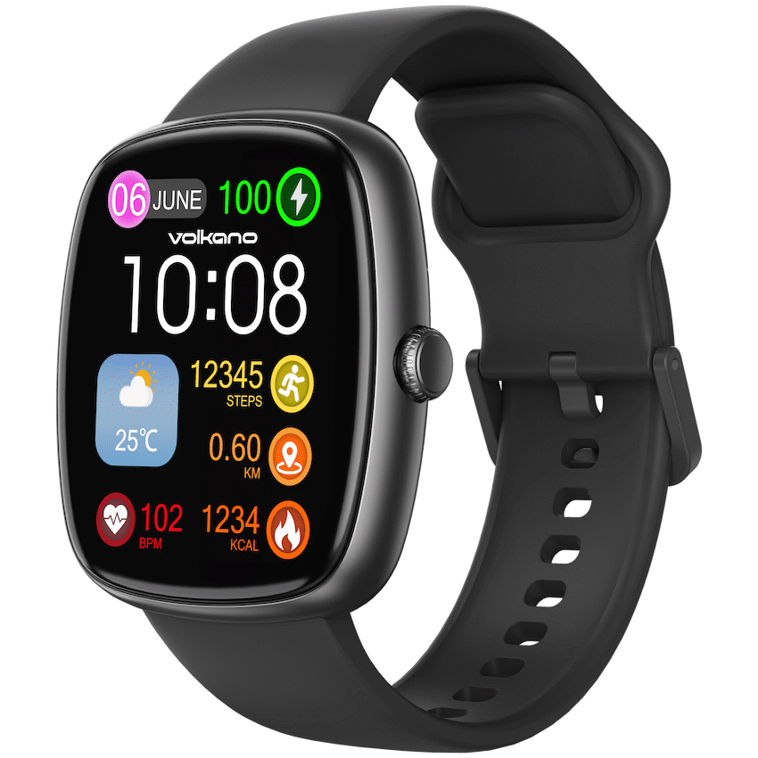 Volkano Elevate Series Smartwatch - Black