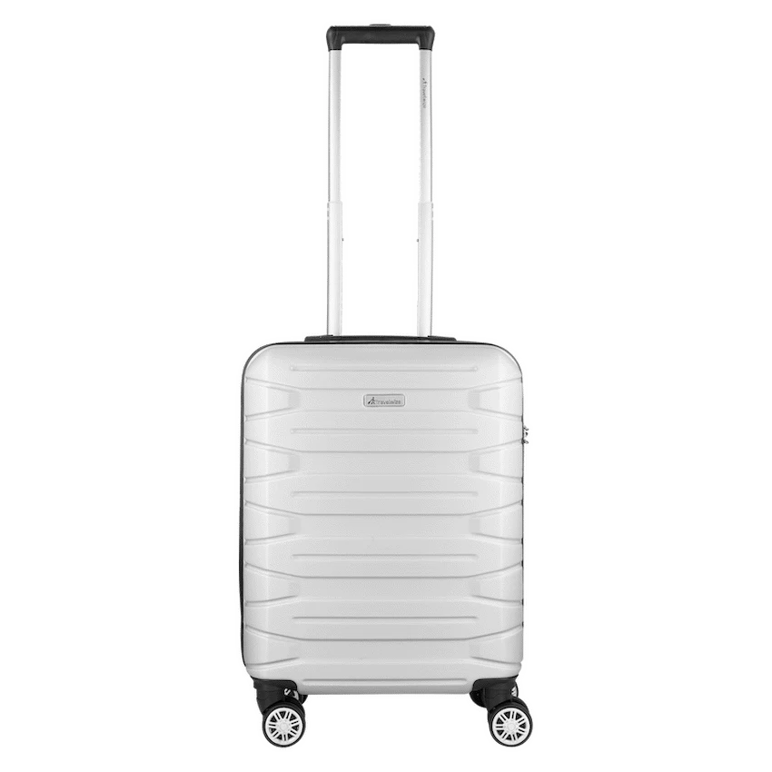 Travelwize Cabana ABS 4-Wheel Spinner 55cm Luggage - Platinum