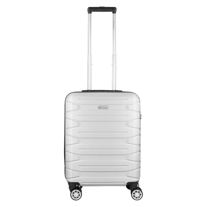Travelwize Cabana ABS 4-Wheel Spinner 55cm Luggage - Platinum
